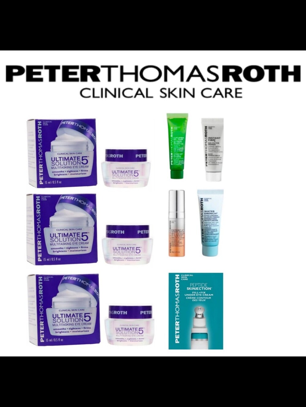 Peter Thomas Roth Lot Cosmetics
